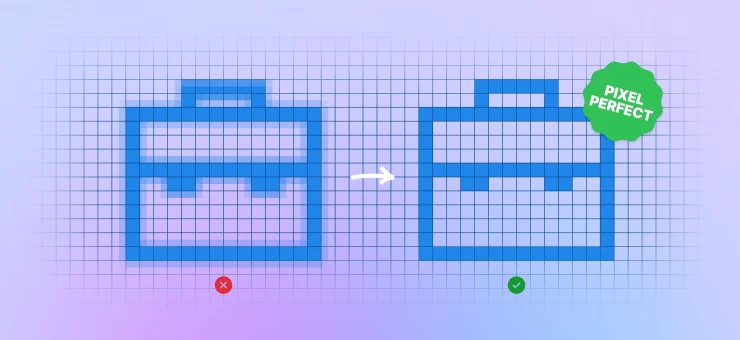 How to make pixel-perfect icons