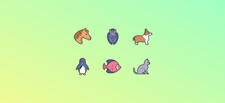 The Cat’s Meow: Free Animal Clipart and Icons in 20 Design Styles