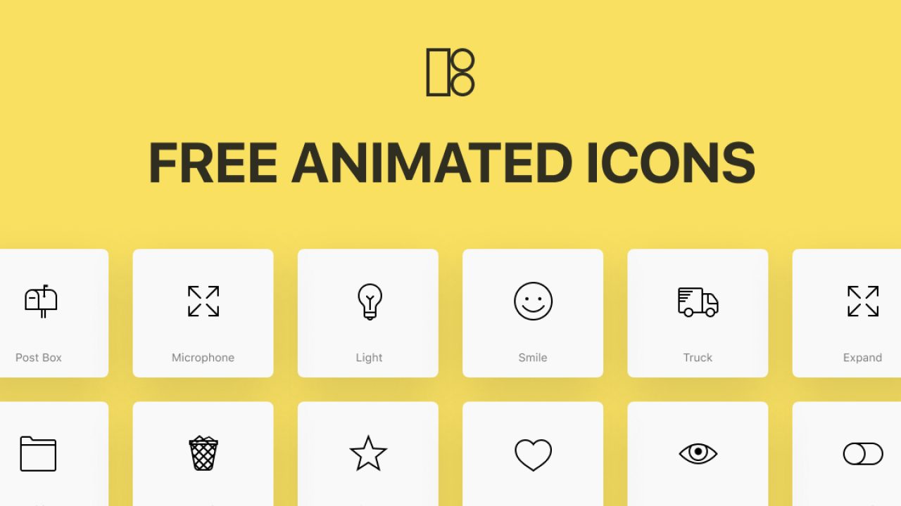 Free Design Tools Animated GIF Icon pack - Google Slides - PPT