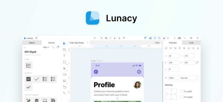 Lunacy 5.0: Free All-in-One Vector Graphic Design Editor