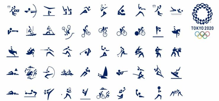 Design News: Sports Pictograms for Olympic Games Tokyo 2020