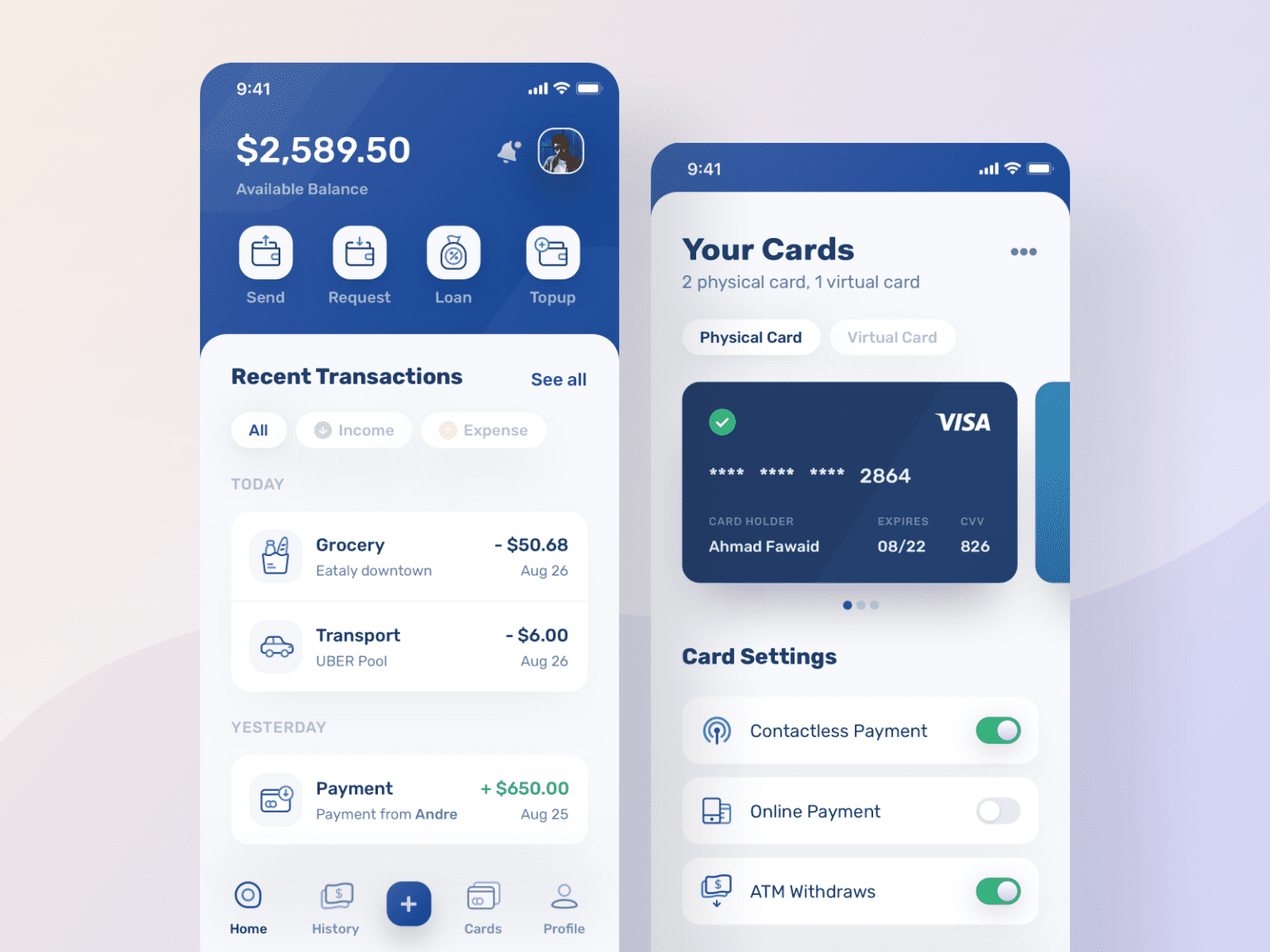 UI Inspiration: 20 Eye-Pleasing Mobile Design Concepts | Graphic Design ...