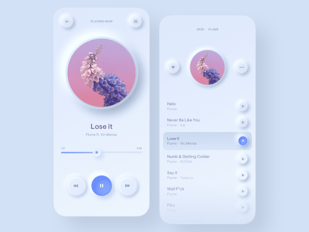 UI Inspiration: 20 Eye-Pleasing Mobile Design Concepts | Graphic Design ...
