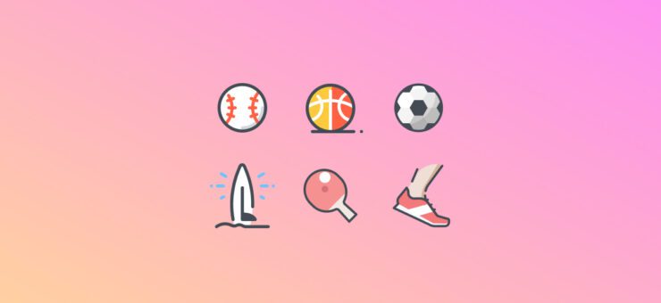 Fit and Active: 21 Packs of Sports Clipart and Icons