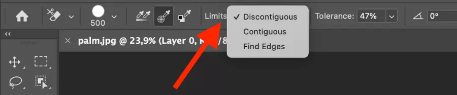 How to use Background Eraser Tool in Photoshop