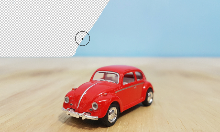 How to use Background Eraser Tool in Photoshop