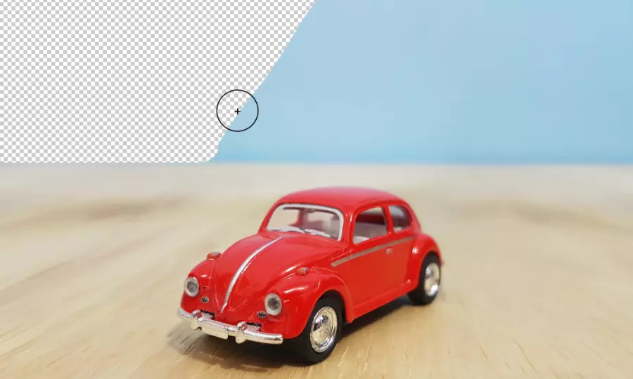 How to use Background Eraser Tool in Photoshop
