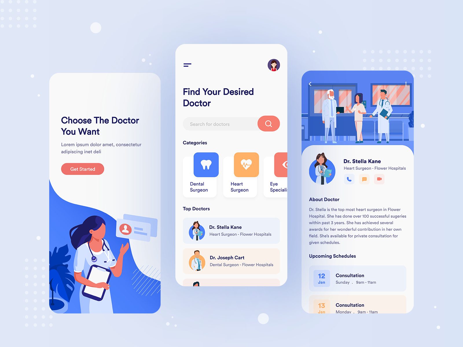 UI design health app