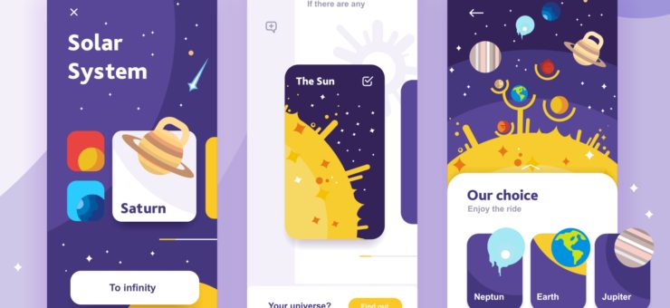 UI Inspiration: 22 Mobile Design Concepts with Interface Illustrations