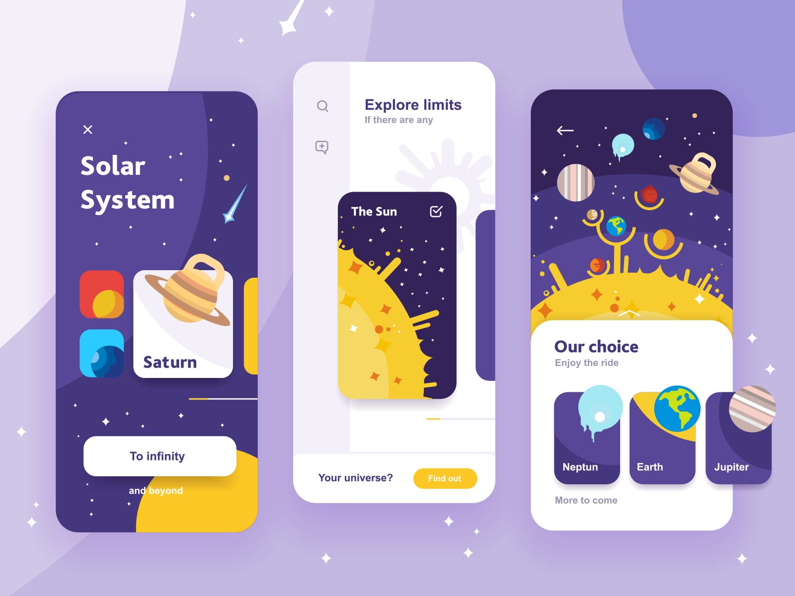 mobile app planets