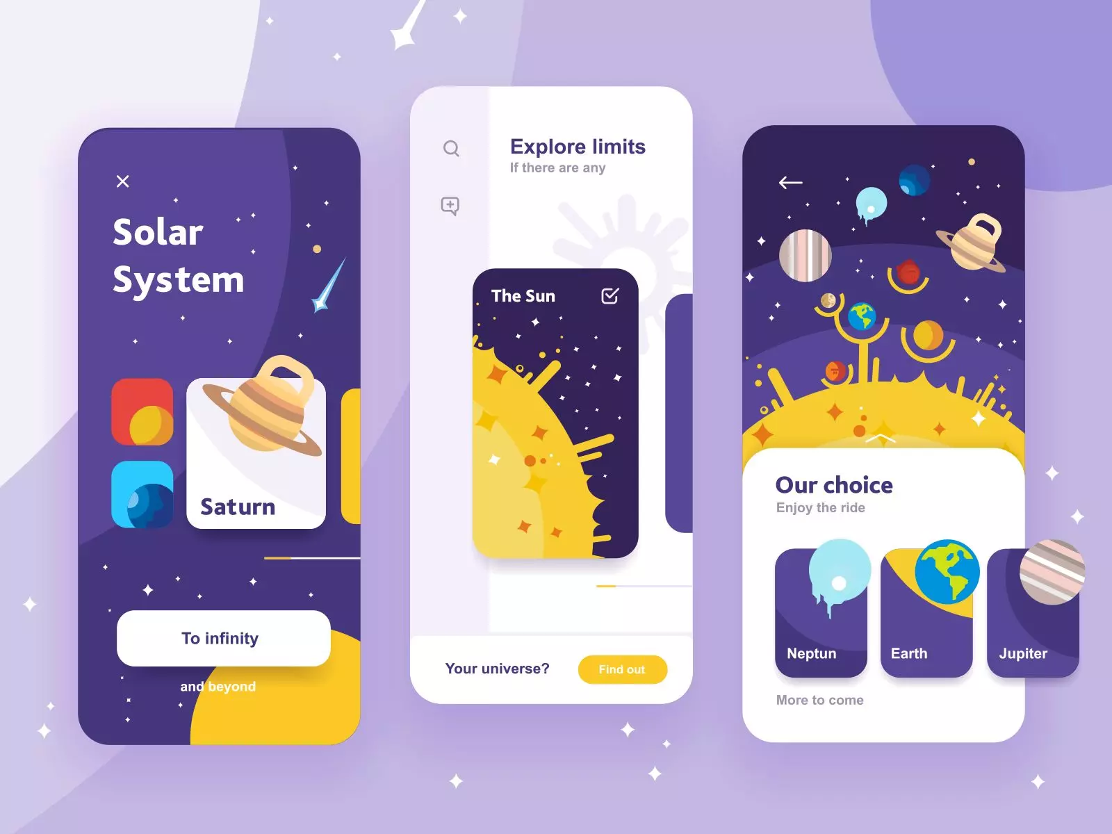mobile app planets