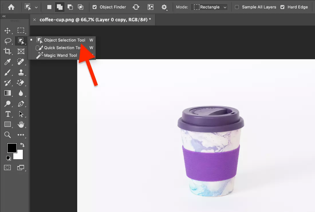 How to remove white background in Photoshop