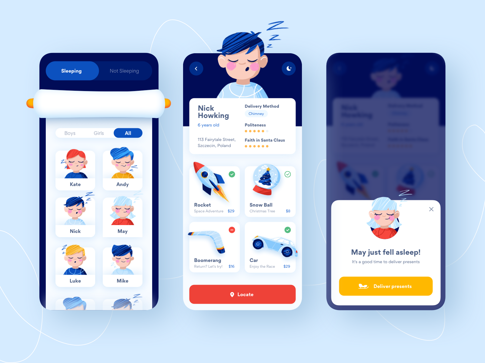 UI Inspiration: Mobile Design Concepts with Interface Illustrations