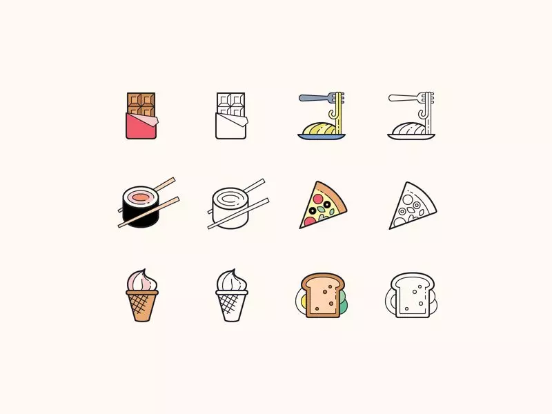 Food icons