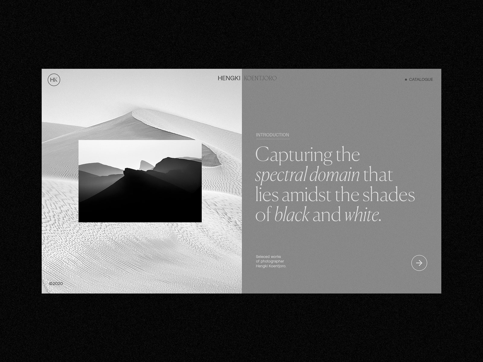 minimalism web design