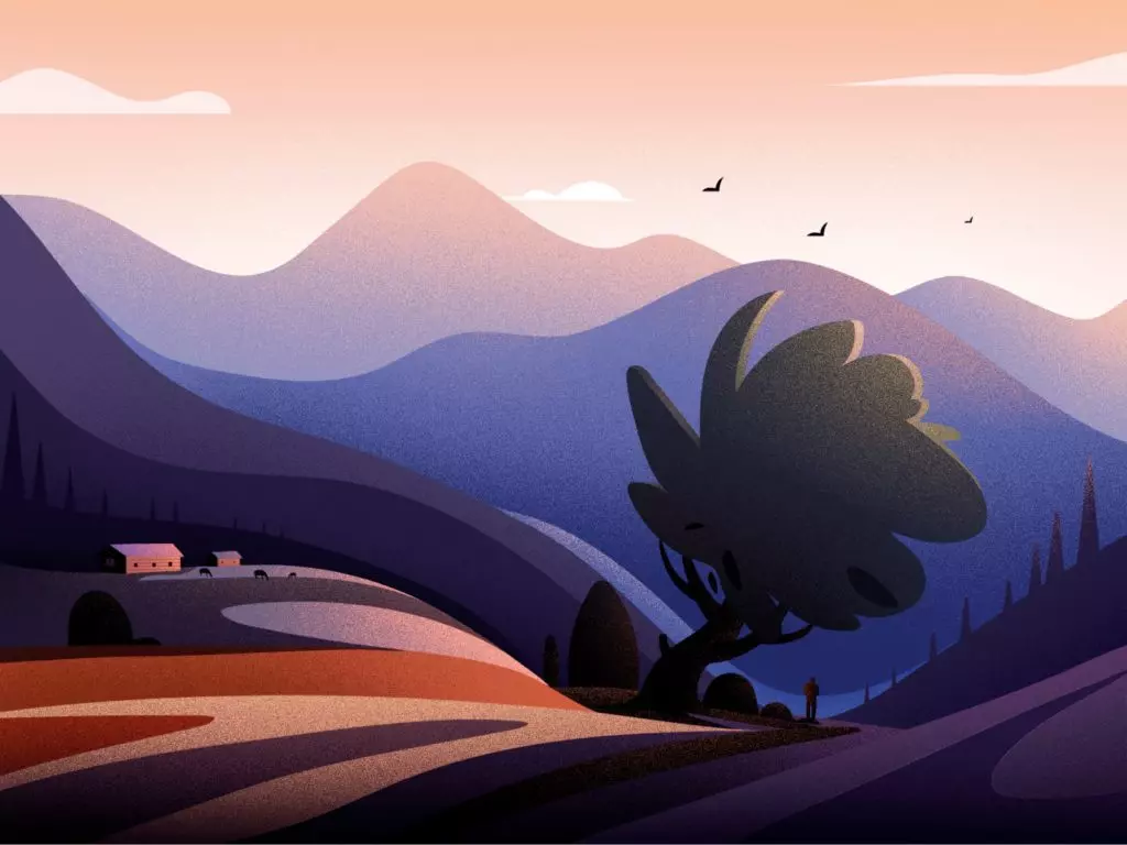 febin raj nature illustrations