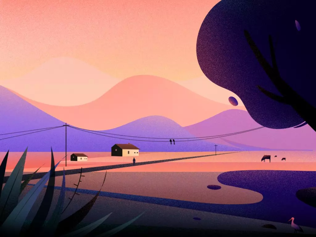 febin raj nature illustrations
