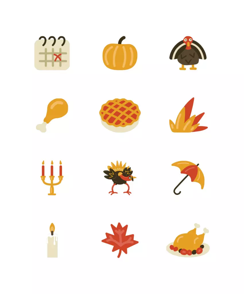 thanksgiving clipart illustrations