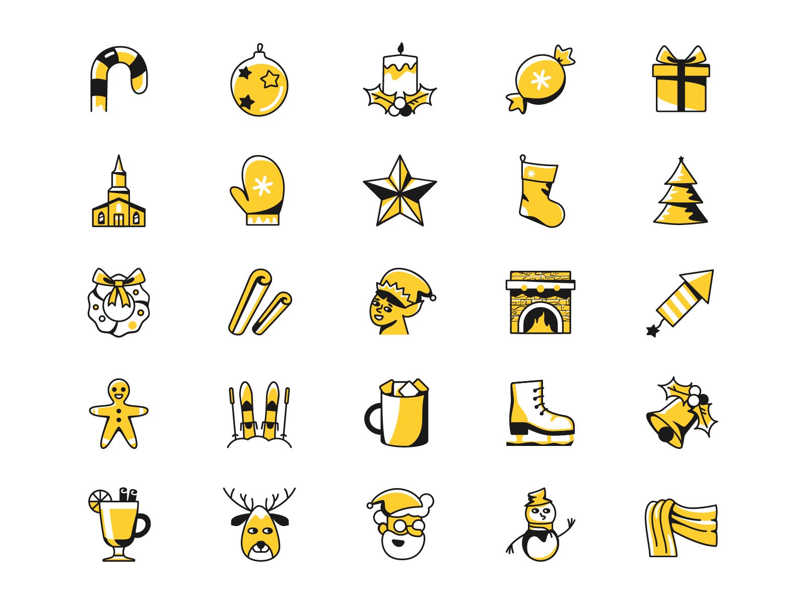 icons8 christmas illustration taxi style icons