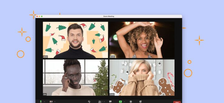 Christmas Zoom Backgrounds: Delightful Images for Zoom Meetings