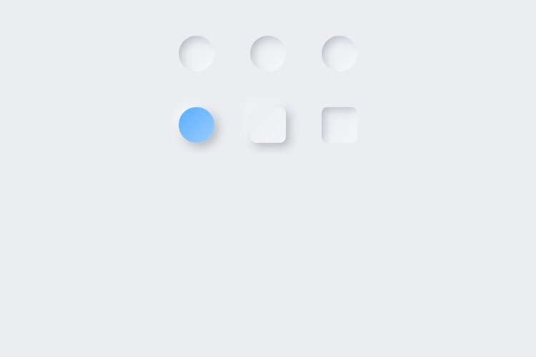 Lunacy tutorial: Neumorphism in UI design: Creating a colored round button-2