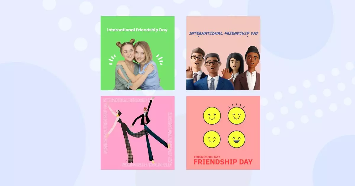 Friends Only: a special collection of Friendship Day images