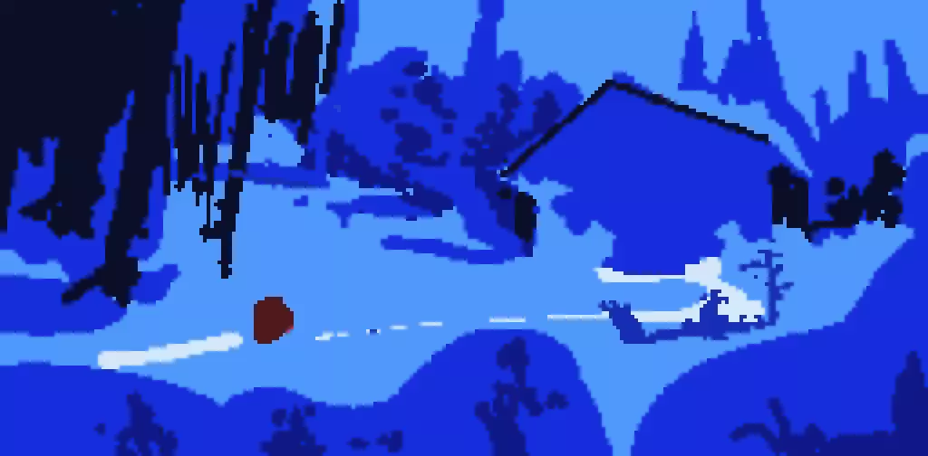 How to create a beautiful Pixel Art environment in Clip Studio Paint: first sketch