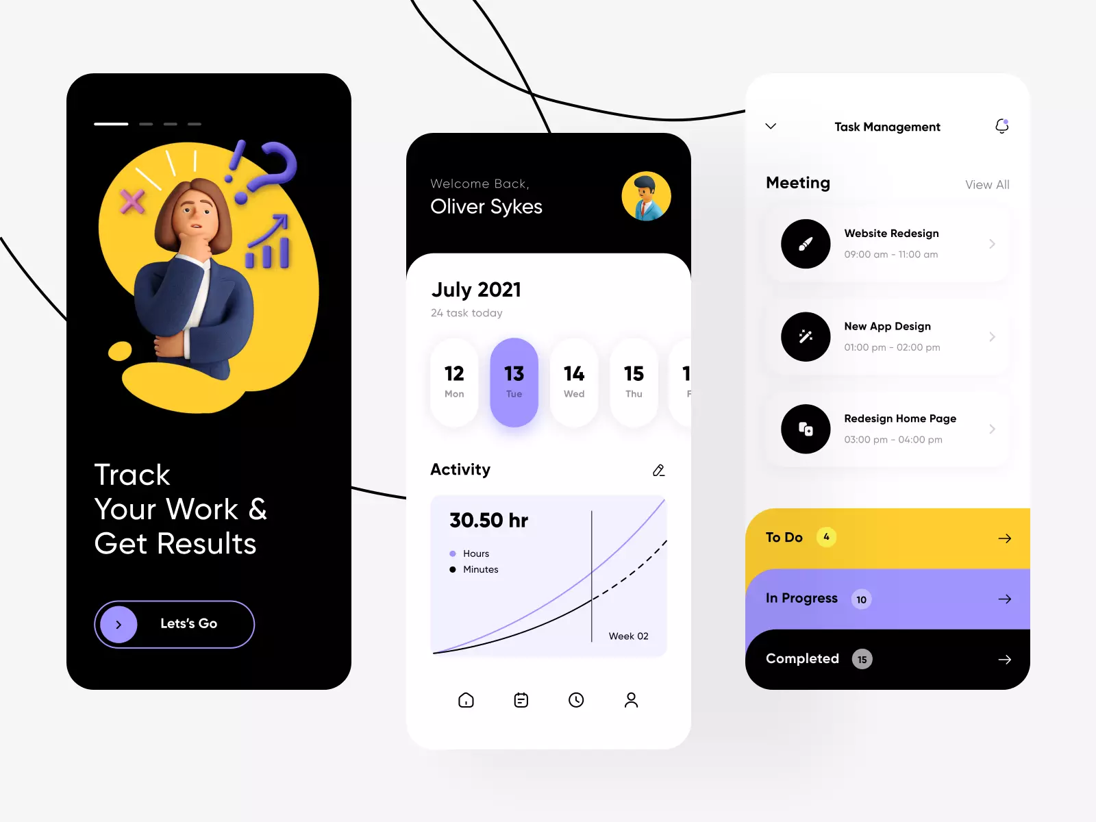 Design inspiration: web and mobile interfaces with Ic: ons8 graphic elements: interfaces by Iqbal Hossain