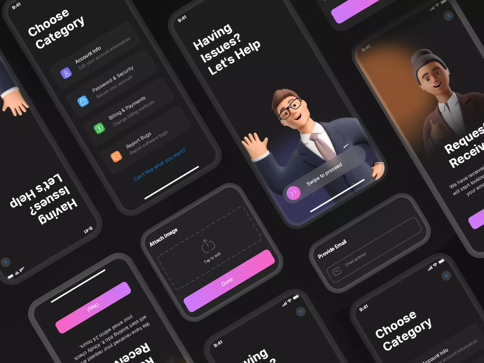 Design inspiration: web and mobile interfaces with Icons8 graphic elements: Nwabuoku Solomon