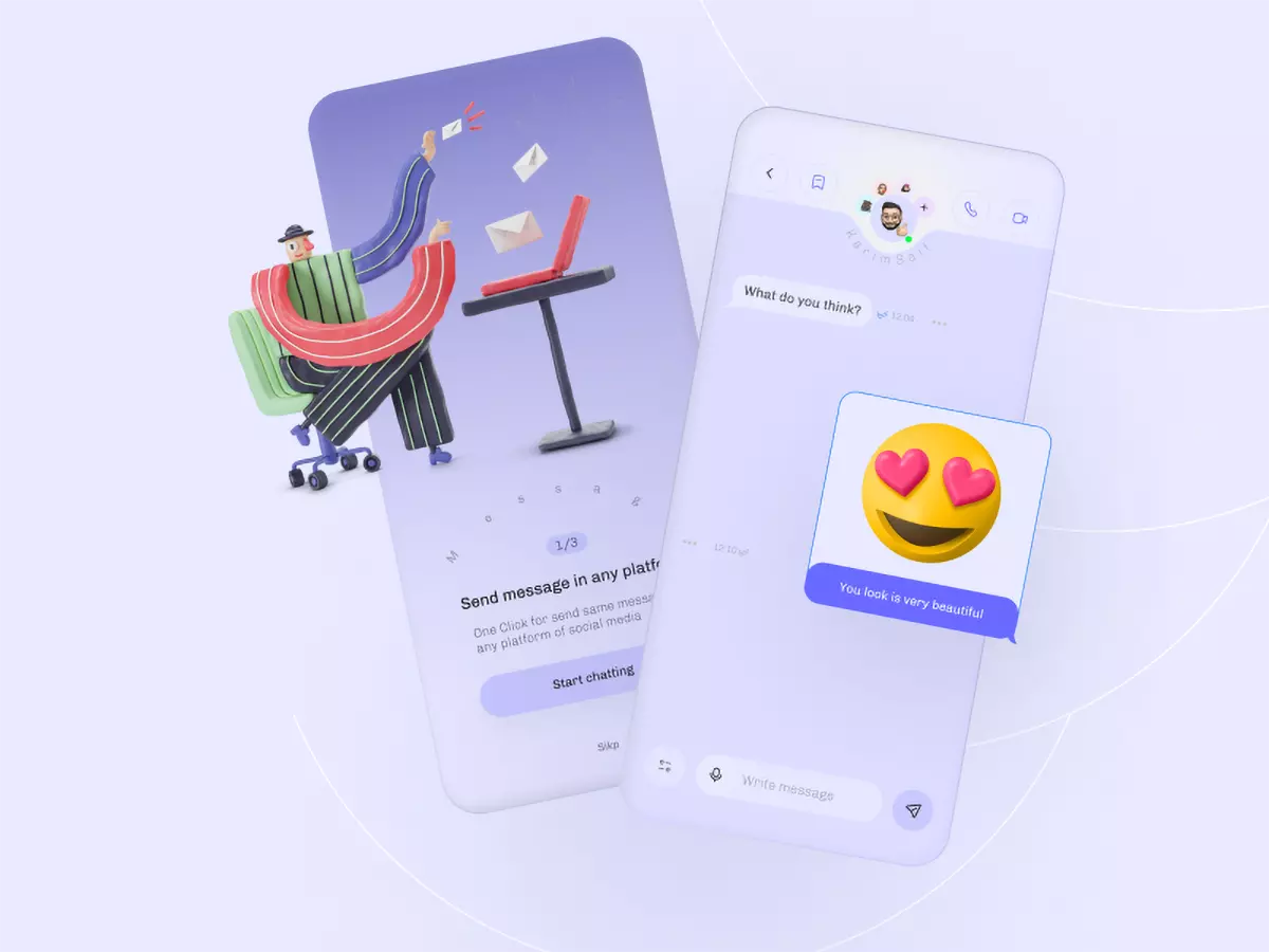 Design inspiration: web and mobile interfaces with Icons8 graphic elements: interfaces by : karim saif
