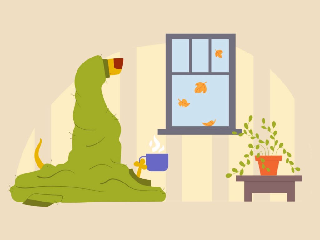 Beautiful autumn illustrations for UI, web, email, and inspiration: Autumn mood