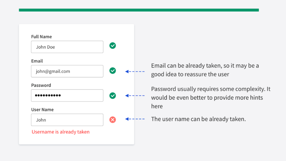 10 practical UI/UX tips to improve your sign-up forms | Graphic Design Tips