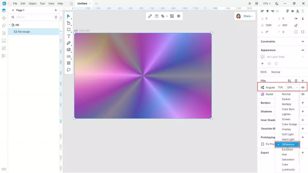 How to create hologrpaphic effect Step 5