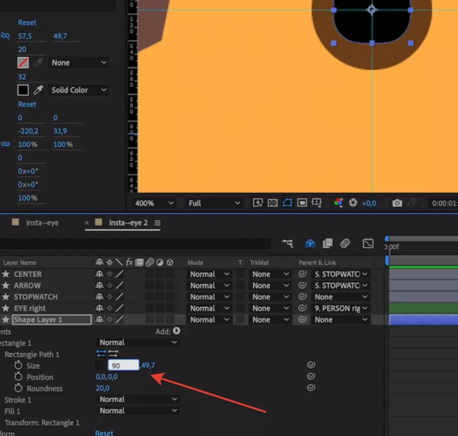 Animation in After Effects Step 5