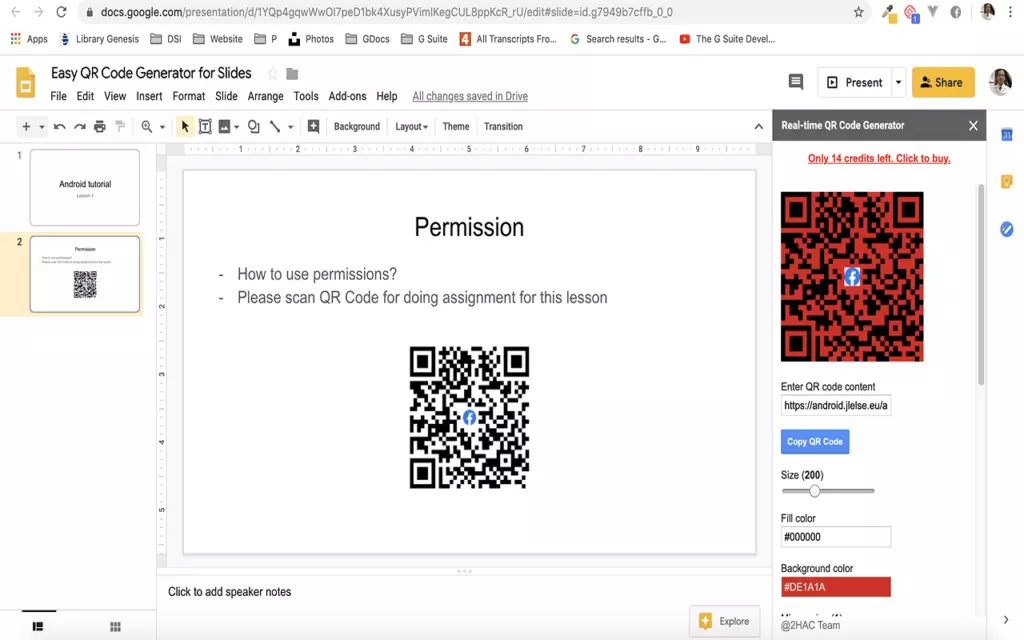 qr code generator google add-on