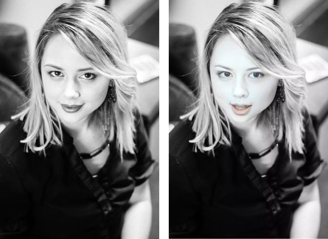 Black-and-white photo handled by Moose AI