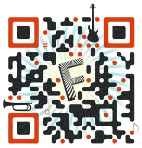 inspiring qr code example