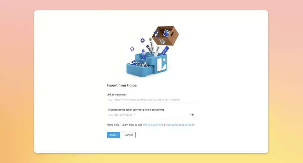 Import from Figma in Lunacy