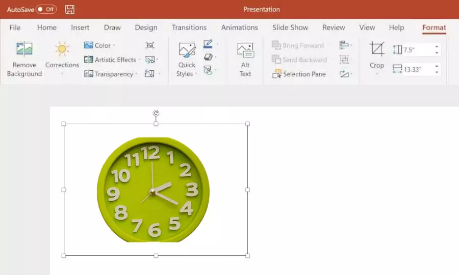 Picture background removal in PowerPoint