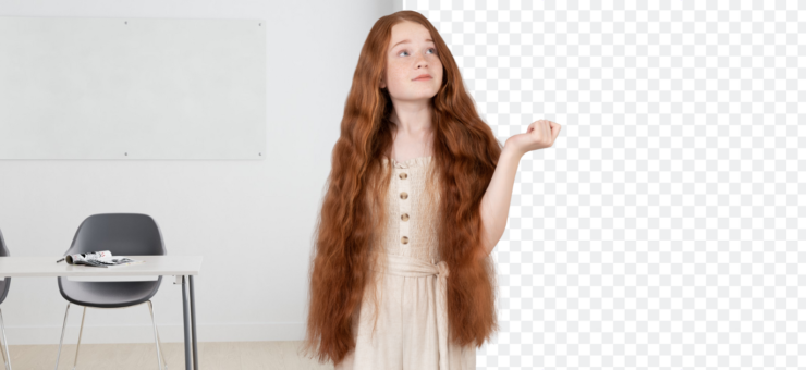How to remove background from hair in Photoshop