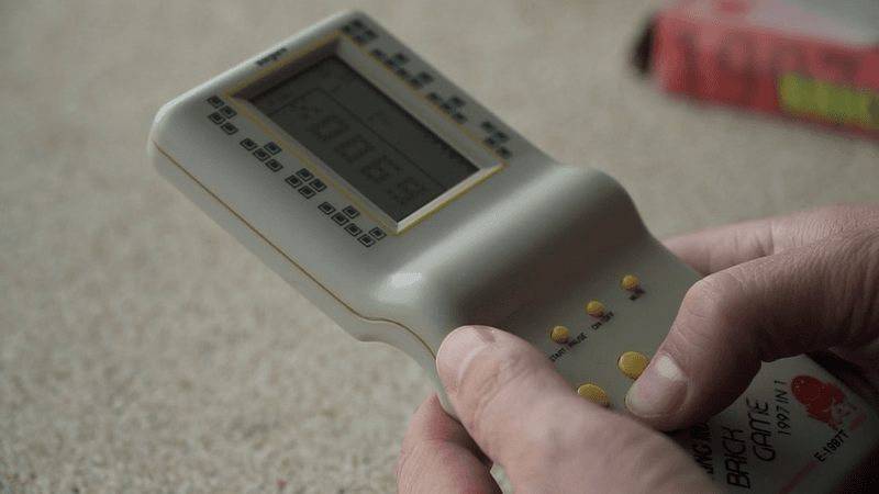 1990s handheld Tetris console photo