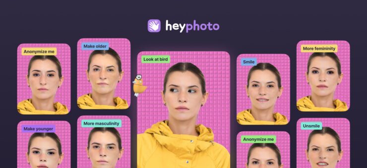 HeyPhoto: tune selfies, group photos, and Midjourney arts with AI