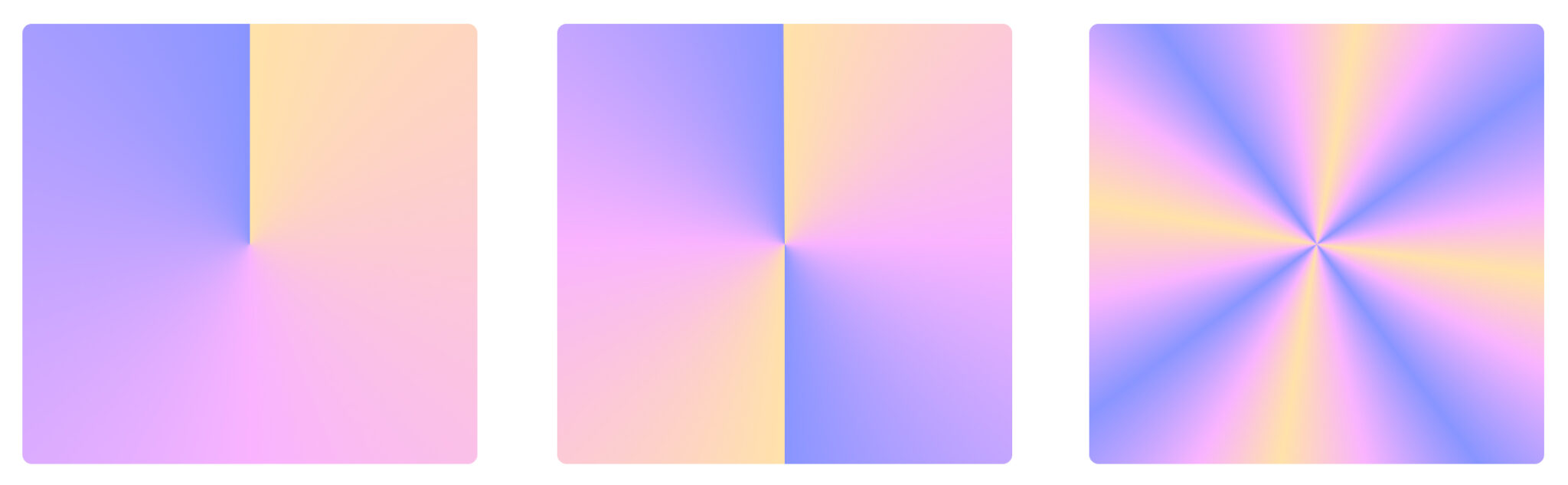 Types of gradients and how to use them