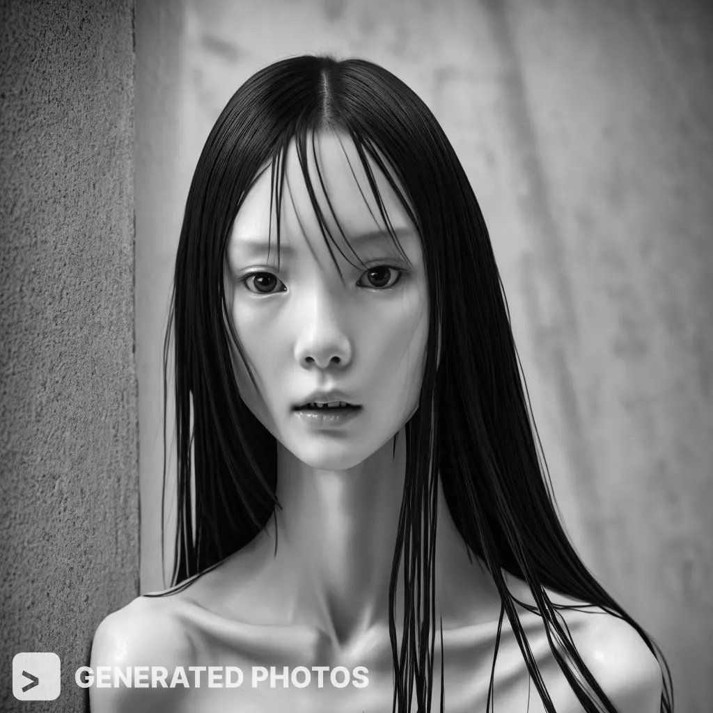 anorexic girl portrait