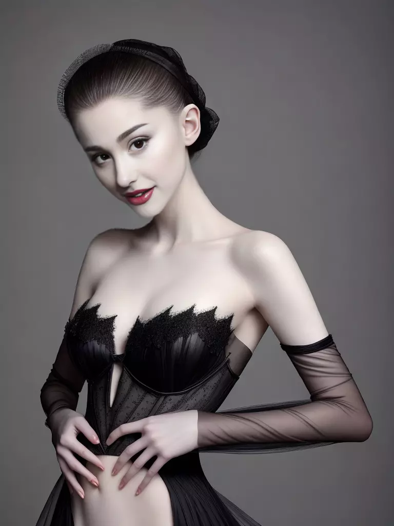 ariana grande in a vampire halloween costume