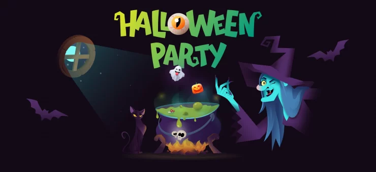 Boo! Halloween graphics for your spooky designs