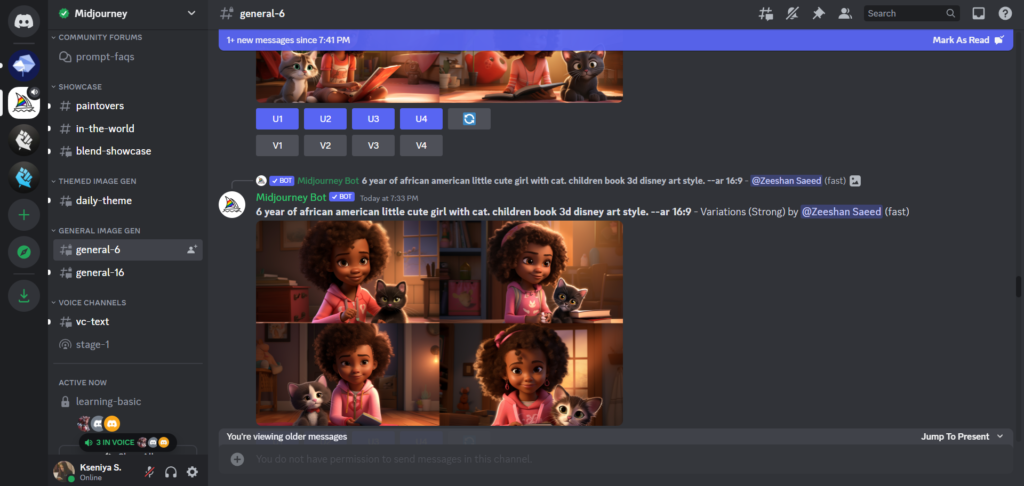 discord midjourney bot