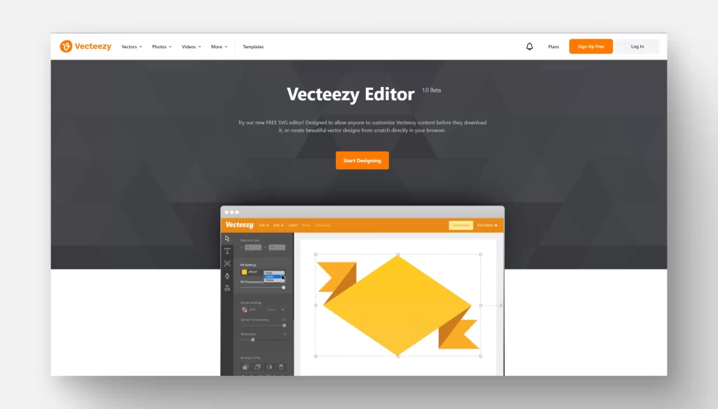 vecteezy editor screenshot