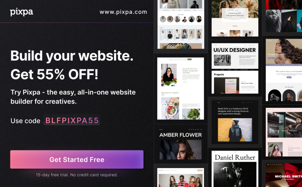 pixpa black friday offer 2024