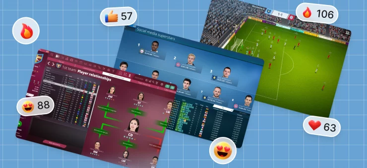 AI humans starring in a football game